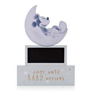 Decor And Gifts: Disney Mickey Mouse Baby Countdown Chalkboard Plaque