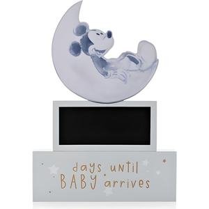Decor And Gifts: Disney Mickey Mouse Baby Countdown Chalkboard Plaque