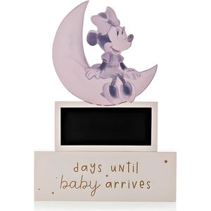 Decor And Gifts: Disney Minnie Mouse Baby Countdown Chalkboard Plaque