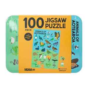 Jigsaw Puzzles: Moana Road Jigsaw Puzzle - 100 Piece - Animals of Aotearoa