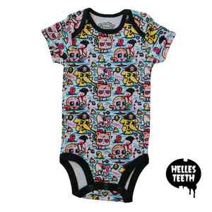 Clothing And Fashion: Fresh Baked Kittens Onesie - Bath Time - 0 - 3 Months