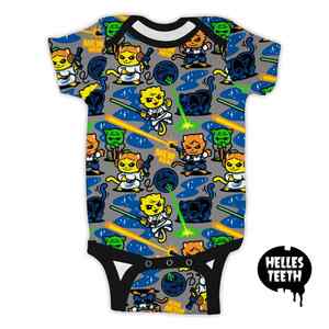 Fresh Baked Kittens Onesie - Paw Wars - 3 - 6 Months