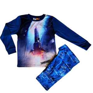 Clothing And Fashion: Thunderbirds Winter Pyjamas Size 6 – Kids 2 Piece Sleepwear Set