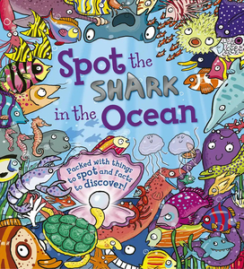 Books: Spot the Shark in the Ocean Picture Story Book