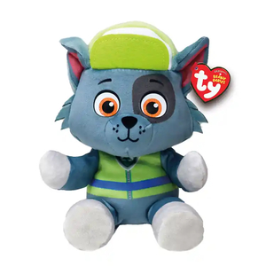 School: Paw Patrol TY Beanie Babies Rocky Soft Toy