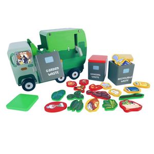 Bluey wooden Vehicle - Garbage Truck