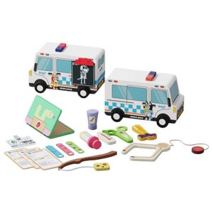 Products: Bluey wooden Vehicle - Doctors Vehicle