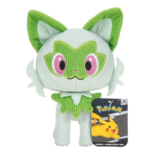 Gift Ideas Between $20 - $50: Pokémon Corduroy Sprigatito Soft Toy 20cm