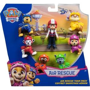 Dolls and Figurines: Paw Patrol Figurines Air Rescue Team Pack 7 Figure Set