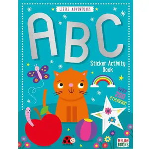Books: Little Adventures Sticker Activity Book - A B C