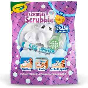 Crayola Craft - Scribble Scrubbie Single Pack - Pets