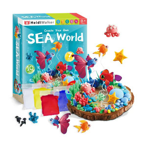 Arts and Crafts Supplies for Kids: Heidi Walker Craft Kit - Create Your Own Sea World