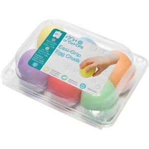 Boredom Busters: EC First Creations Easi Grip Egg Chalk 6 Pack