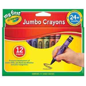 Crayola Crayons My First Jumbo 12 Pack