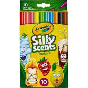 Crayola Silly Scents Slim Washable Markers 10 Pack
