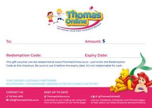 Dolls and Figurines: Gift Card Kids Toy Gift Voucher NZ