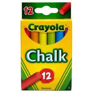 Crayola Coloured Chalk 12 Pack