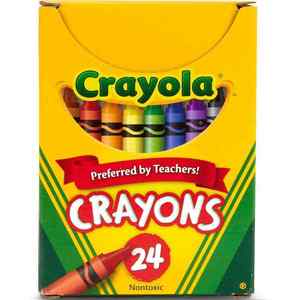 Crayola Crayons Tuck Box 24 Pack