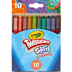 Crayola Crayons Twistables Mini Swirl 10 Pack