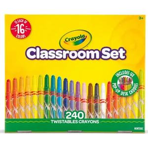 Crayola Crayons Twistables Classroom Pack 240 Pack