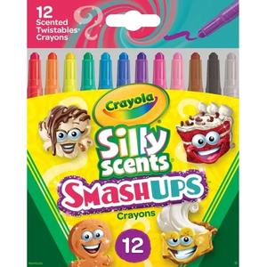 Crayola Crayons Twistables Silly Scents Smash Ups 12 Pack