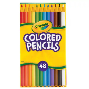Crayola Coloured Pencils Full Size 48 Pack Classroom Pack