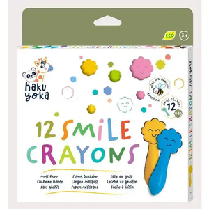 Products: Haku Yoka Crayons 12 Pack - Smile
