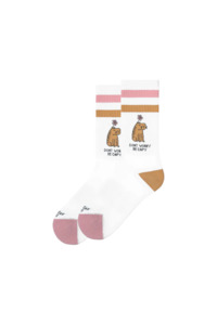 Socks: Mid High Sock - Be Capy