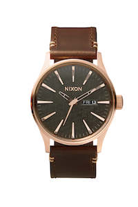 Watches: Sentry Leather Watch