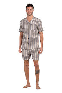 Underwear Robes: Coastal Button-thru Pj