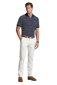 Chinos Trousers: Stretch Slim Fit Washed Chino Pant