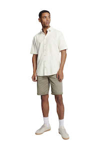 Shirts Long Sleeved: Shirt Short Sleeve - White