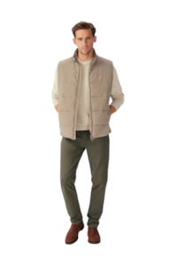 Padstow Primaloft Fill Vest - Mud