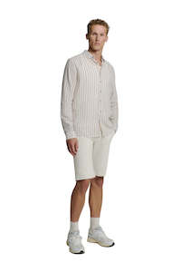 Short Chino Garment Dyed Twill Stretch