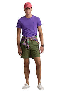 8-Inch Straight Fit Stretch Chino Short - Mountain Green