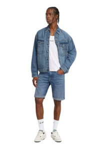 Denim 1: Mosa Short - Faded Cascade