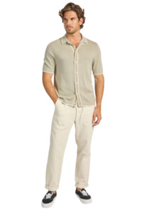 Shirts Short Sleeved 1: Fowler Knit Short Sleeve - Military Sage