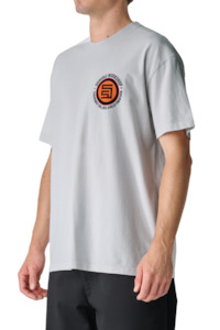 Workshop Dot Ss Tee - Pigment Silver