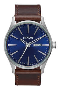Sentry Leather Blue / Brown