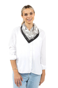 Womens Scarves Gloves: The Compton Petite Silk Scarf