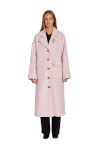 Bedina Coat - Rosewater