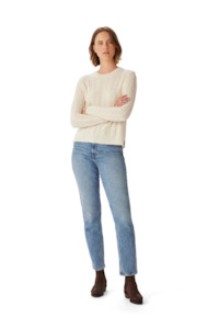 Womens Fashion Knitwear Sweatshirts: Seaforth Cable Knit