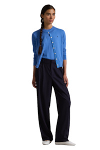 Womens Fashion Knitwear Sweatshirts: Cotton Blend Cardigan