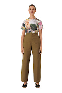 Womens Fashion Pants Trousers Leggings: Desert pant - Dark Spice