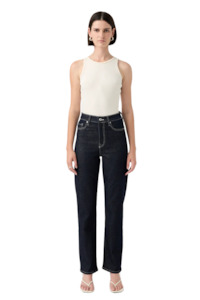 Womens Fashion Pants Trousers Leggings: Zoe High Straight Jean