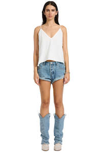 Bandits Low Waist Denim Short - Blue Crush