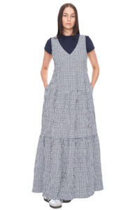Womens Jetz Dresses: Catalina Freida Maxidress - Navy/Chalk