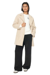 Womens Jetz Jackets Vests: Sienna Wool Coat