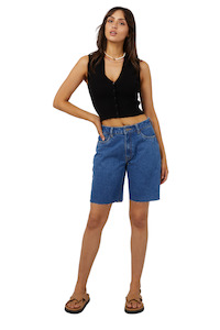 Womens Jetz Jackets Vests: Henley Knit Vest