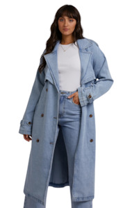 Womens Jetz Jackets Vests: Rio Trench Coat